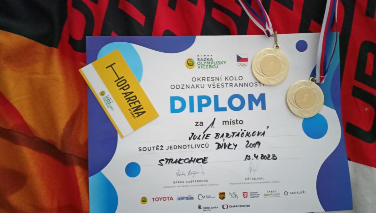 Výsledky okresního kola Odznaku všestrannosti